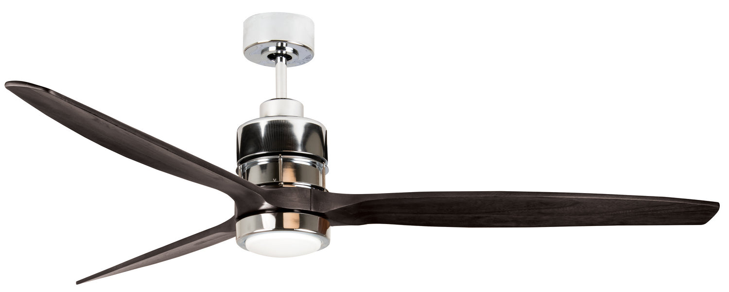 52``Ceiling Fan from the Sonnet 52`` collection in Chrome finish