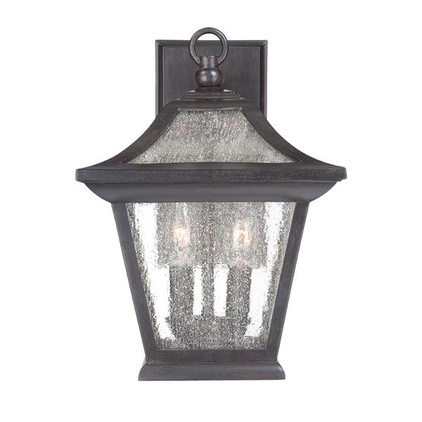Acclaim Lighting - 39012BC - Two Light Outdoor Wall Mount - Aiken - Black Coral
