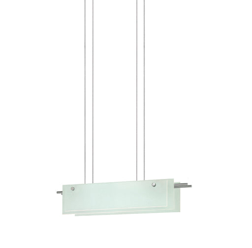 Sonneman - 3217.13LED - LED Pendant - Suspended Glass Slim LED - Satin Nickel