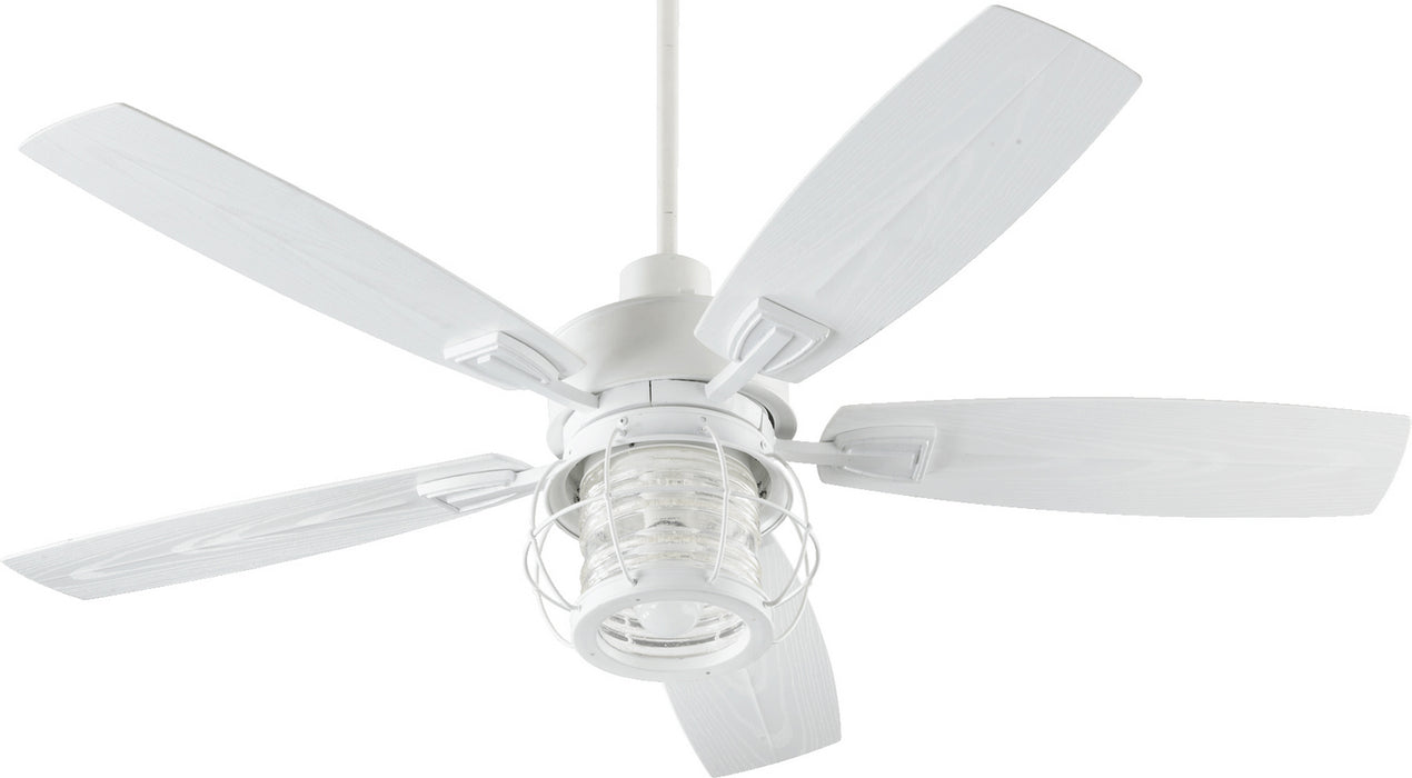 Quorum - 13525-8 - 52``Patio Fan - Galveston - Studio White
