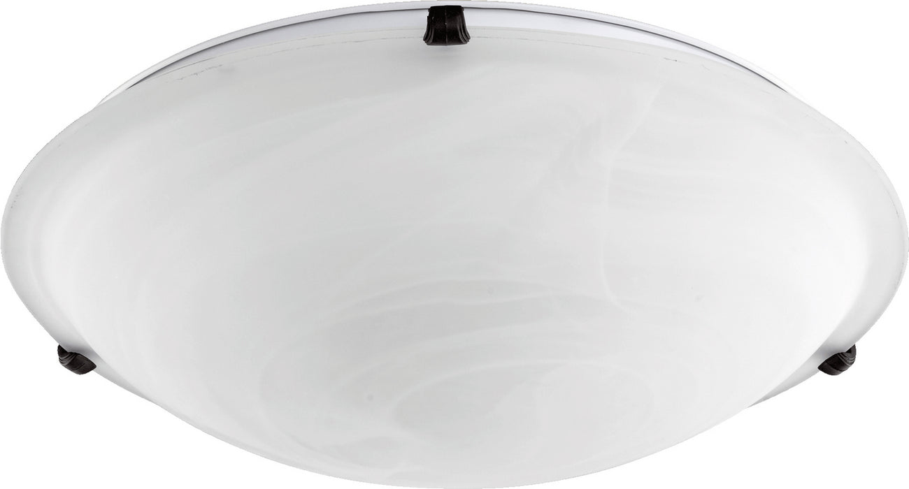 Quorum - 3000-20-86 - Four Light Ceiling Mount - Ceiling Mount - Oiled Bronze