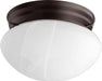 Quorum - 3021-6-86 - One Light Ceiling Mount - Ceiling Mount - Oiled Bronze