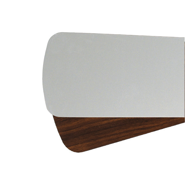 Quorum - 3066524121 - Blade - Fan Blades - Satin Nickel/Walnut