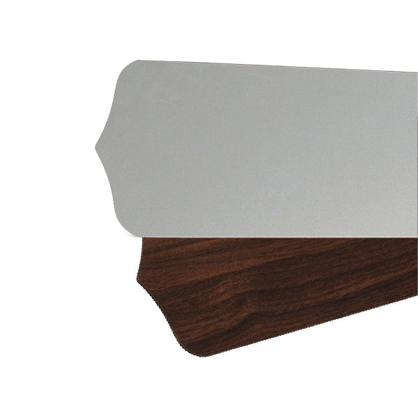 Quorum - 4256524111 - Blade - Fan Blades - Satin Nickel/Walnut