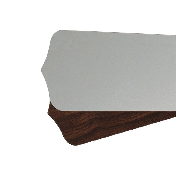 Quorum - 5256524111 - Blade - Fan Blades - Satin Nickel/Walnut