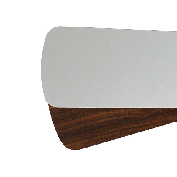 Quorum - 6056524125 - Blade - Fan Blades - Satin Nickel/Walnut