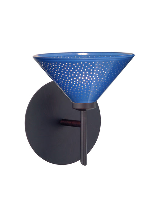 Besa - 1SW-282484-BR - One Light Wall Sconce - Kona - Bronze
