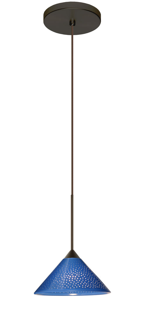 Besa - 1XT-282484-BR - One Light Pendant - Kona - Bronze