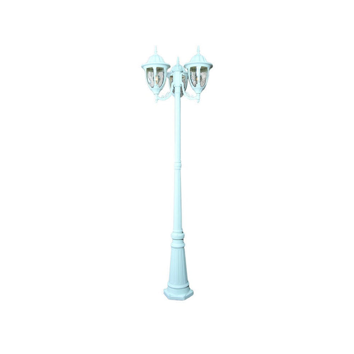 Acclaim Lighting - 5069TW - Three Light Outdoor Surface Mount Post Fixture - Suffolk - Textured White