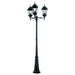 Acclaim Lighting - 5259BK - Three Head Surface Mount Outdoor Post Combination - Richmond - Matte Black