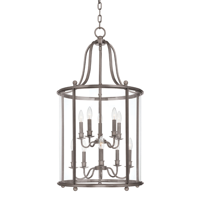 Hudson Valley - 1320-AN - Ten Light Pendant - Mansfield - Antique Nickel