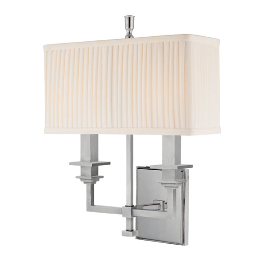 Hudson Valley - 242-PN - Two Light Wall Sconce - Berwick - Polished Nickel
