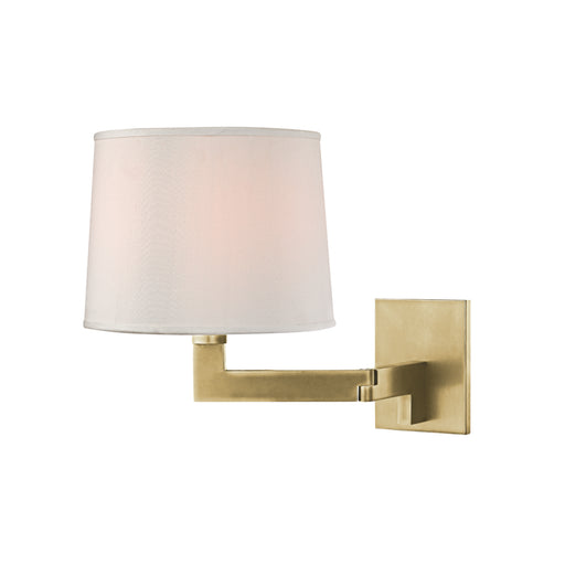Hudson Valley - 5941-AGB - One Light Wall Sconce - Fairport - Aged Brass