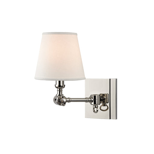 Hudson Valley - 6231-PN - One Light Wall Sconce - Hillsdale - Polished Nickel