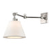 Hudson Valley - 6233-PN - One Light Swing Arm Wall Sconce - Hillsdale - Polished Nickel