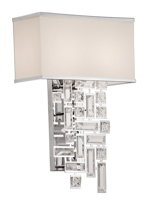 Allegri - 11190-010-FR001 - Two Light Wall Bracket - Vermeer - Chrome