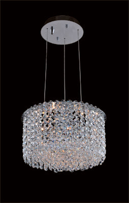 Allegri - 11667-010-FR001 - Two Light Pendant - Milieu Metro - Chrome