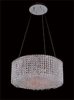 Allegri - 11669-010-FR001 - Eight Light Pendant - Milieu Metro - Chrome