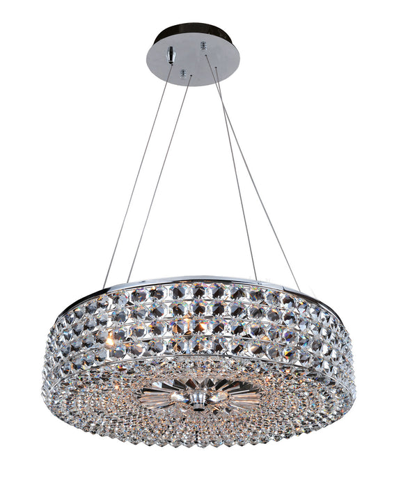 Allegri - 11752-010-FR001 - Six Light Pendant - Arche - Chrome