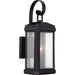 Quoizel - TML8405K - One Light Outdoor Wall Lantern - Trumbull - Mystic Black
