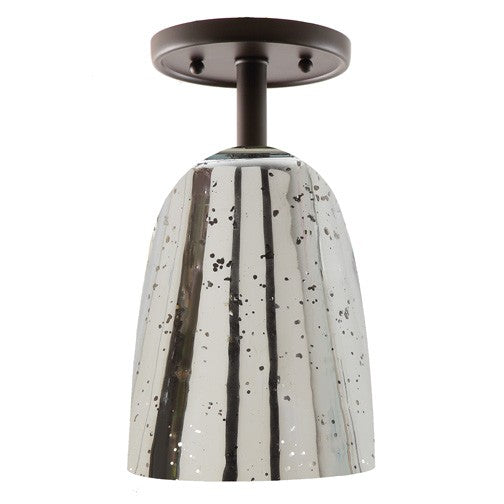 JVI Designs - 1301-08 G4-AM - One Light Flush Mount - Grand Central - Oil Rubbed Bronze