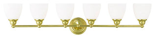 Livex Lighting - 13666-02 - Six Light Bath Vanity - Somerville - Polished Brass