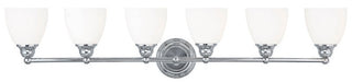 Livex Lighting - 13666-05 - Six Light Bath Vanity - Somerville - Polished Chrome