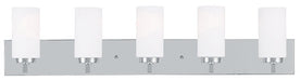 Livex Lighting - 16375-05 - Five Light Bath Vanity - West Lake - Polished Chrome