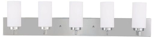 Livex Lighting - 16375-91 - Five Light Bath Vanity - West Lake - Brushed Nickel