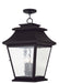 Livex Lighting - 20243-07 - Four Light Outdoor Chain Lantern - Hathaway - Bronze