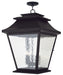 Livex Lighting - 20247-07 - Five Light Outdoor Chain Lantern - Hathaway - Bronze