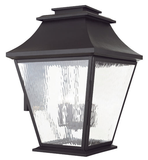 Livex Lighting - 20251-07 - Six Light Outdoor Wall Lantern - Hathaway - Bronze