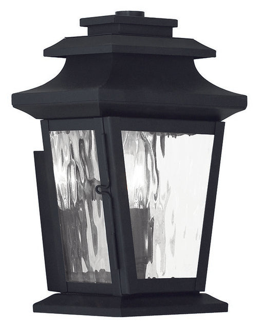 Livex Lighting - 20255-04 - One Light Outdoor Wall Lantern - Hathaway - Black
