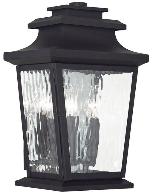 Livex Lighting - 20257-07 - Three Light Outdoor Wall Lantern - Hathaway - Bronze