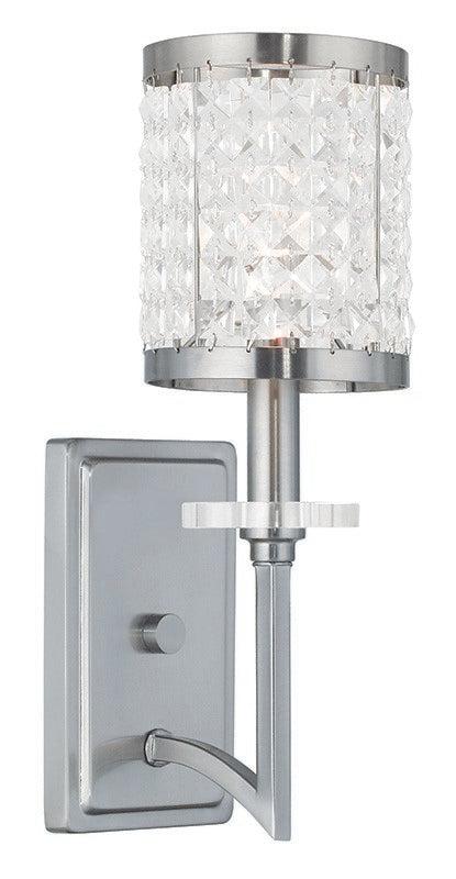 Livex Lighting - 50561-91 - One Light Wall Sconce - Grammercy - Brushed Nickel