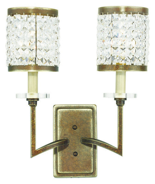 Livex Lighting - 50572-64 - Two Light Wall Sconce - Grammercy - Hand Painted Palacial Bronze