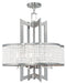 Livex Lighting - 50575-91 - Four Light Chandelier - Grammercy - Brushed Nickel