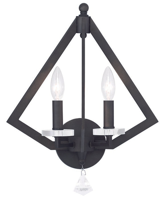 Livex Lighting - 50662-07 - Two Light Wall Sconce - Diamond - Bronze