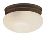 Trans Globe Imports - 3621 ROB - Two Light Flushmount - Dash - Rubbed Oil Bronze