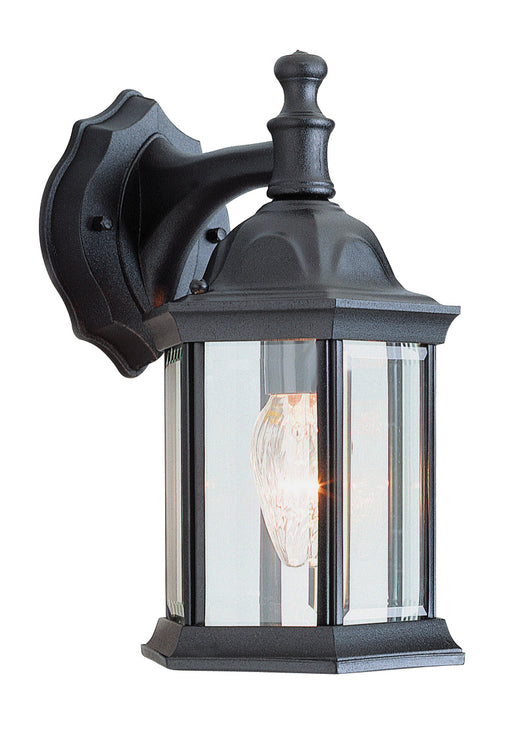 Trans Globe Imports - 4349 BK - One Light Wall Lantern - Cumberland - Black