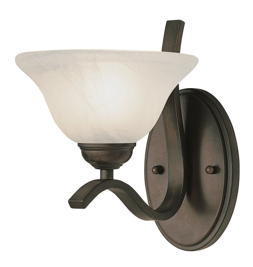 Trans Globe Imports - PL-2825 ROB - One Light Wall Sconce - Hollyslope - Rubbed Oil Bronze