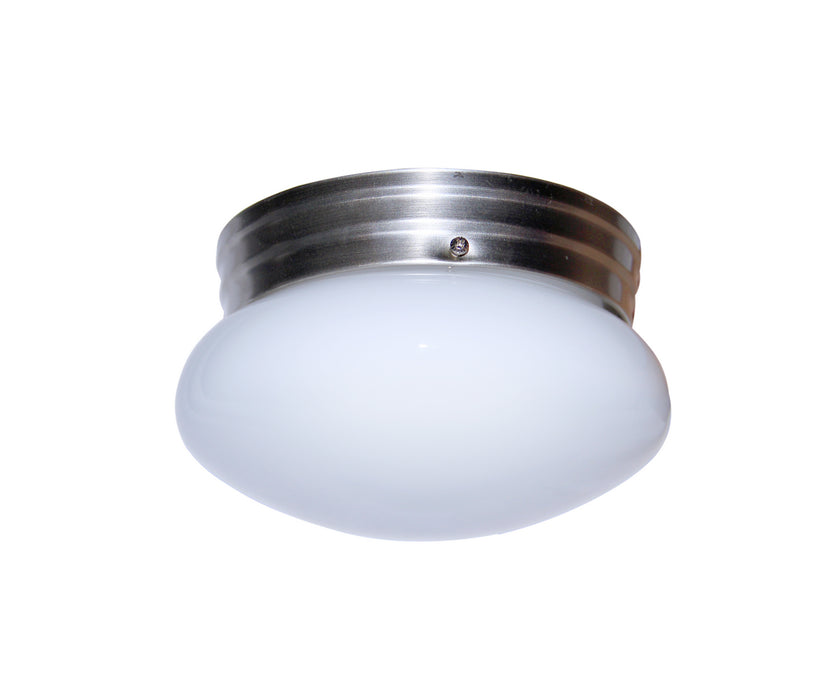 Trans Globe Imports - PL-3618 BN - One Light Flushmount - Dash - Brushed Nickel