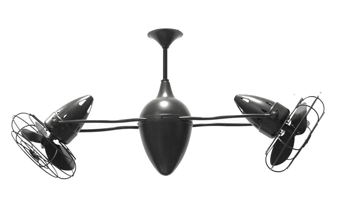 Ceiling Fan from the Ar Ruthiane collection in Matte Black finish