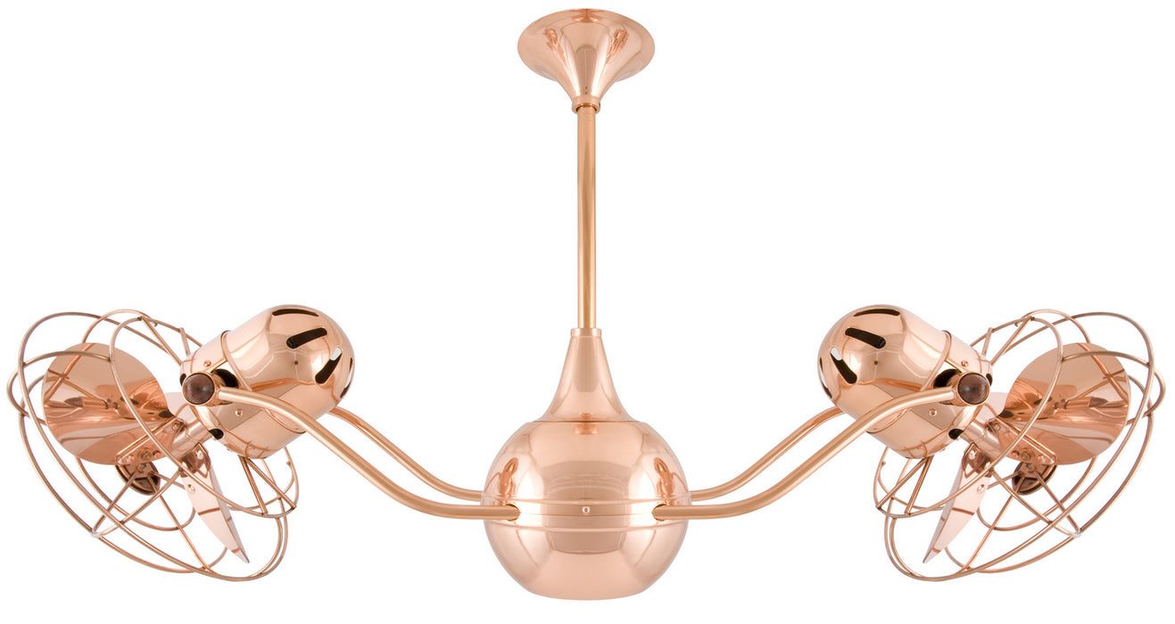 Matthews Fan Company - VB-CP-MTL - 13``Ceiling Fan - Vent-Bettina - Polished Copper