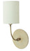 House of Troy - GS775-ABOT - One Light Wall Sconce - Scatchard - Oatmeal And Antique Brass