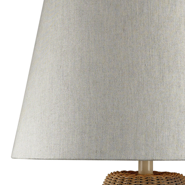 LED Table Lamp from the Sycamore Hill collection in Light Rattan finish