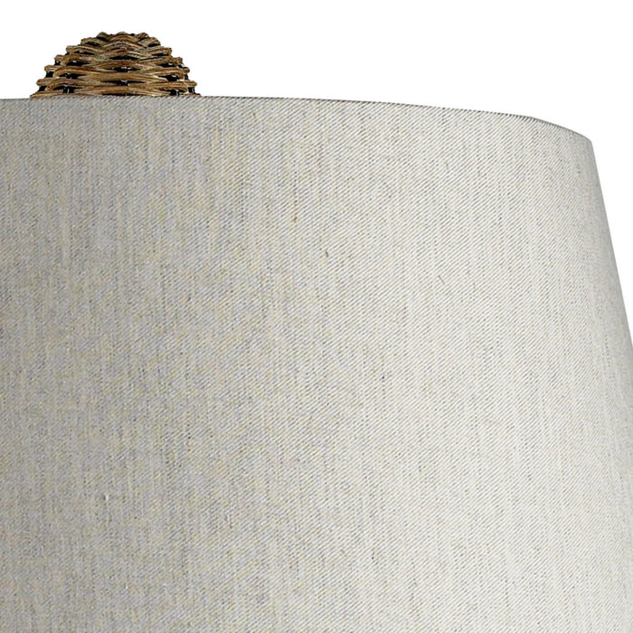 LED Table Lamp from the Sycamore Hill collection in Light Rattan finish
