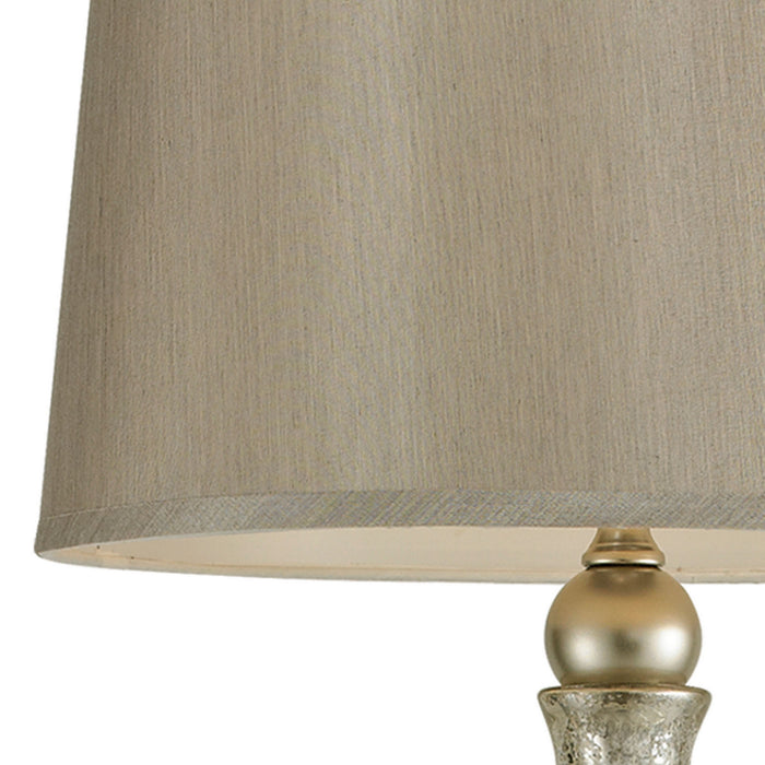 One Light Floor Lamp from the Elmira collection in Antique Mercury, Silver, Silver finish