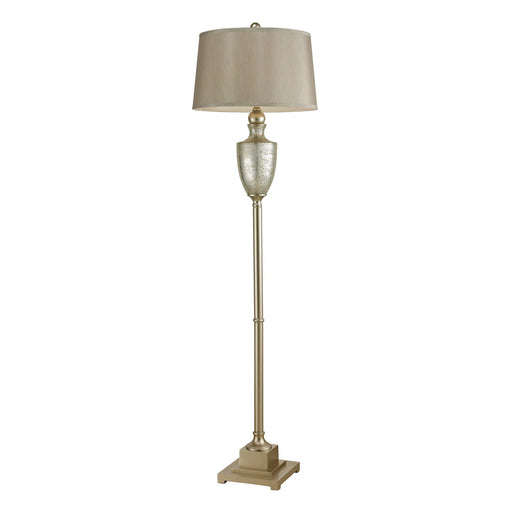 ELK Home - 113-1139 - One Light Floor Lamp - Elmira - Antique Mercury, Silver, Silver