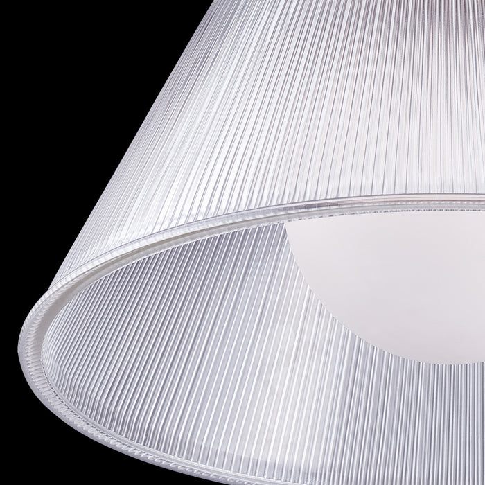 One Light Pendant from the Ribo collection in Chrome finish